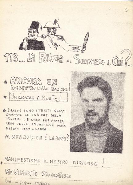 1969 | 113... La polizia al servizio di chi?